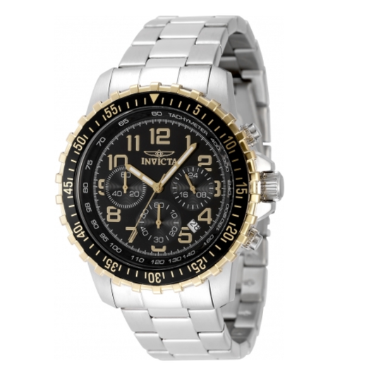 Invicta Especial Dorado y Negro  49478