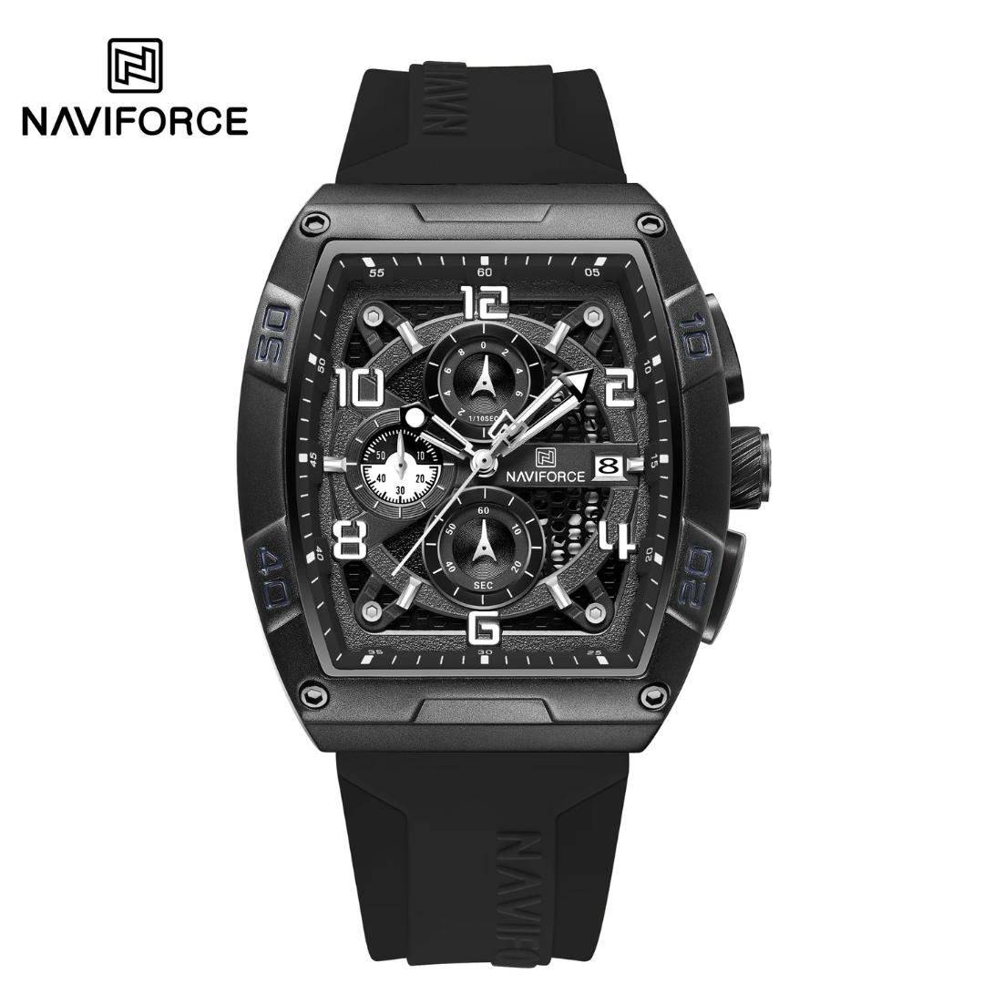 NavifNaviforce Silicona Cronógrafo Ref NF8052