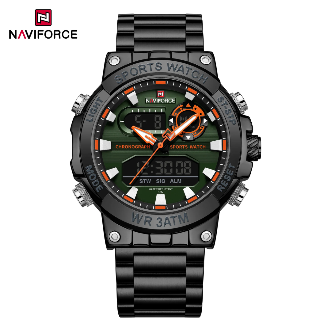 Naviforce Acero Doble Hora Ref NF9237