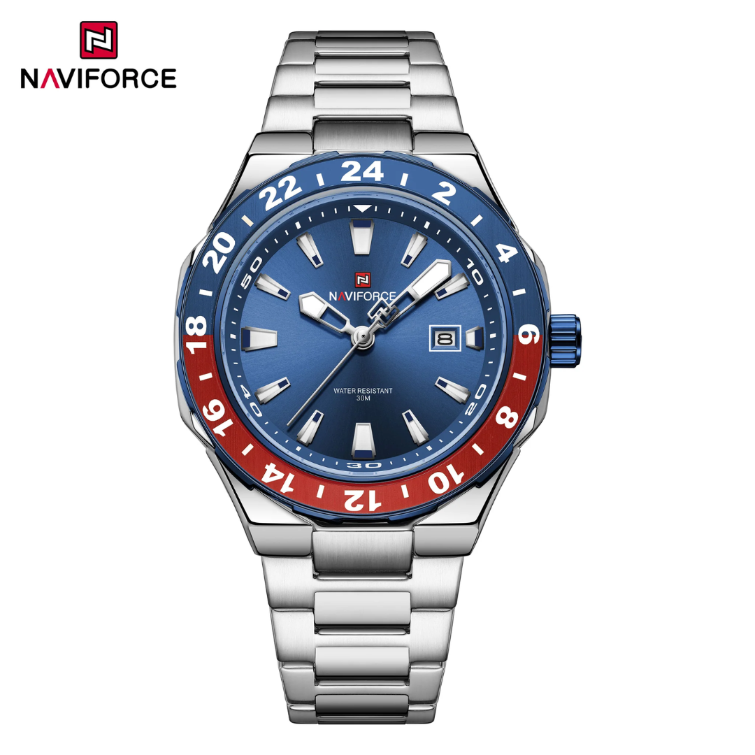 Naviforce Acero Calendario Ref NF9249
