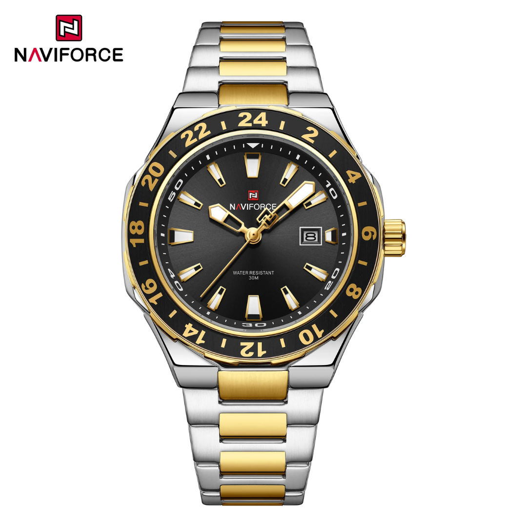 Naviforce Acero Calendario Ref NF9249