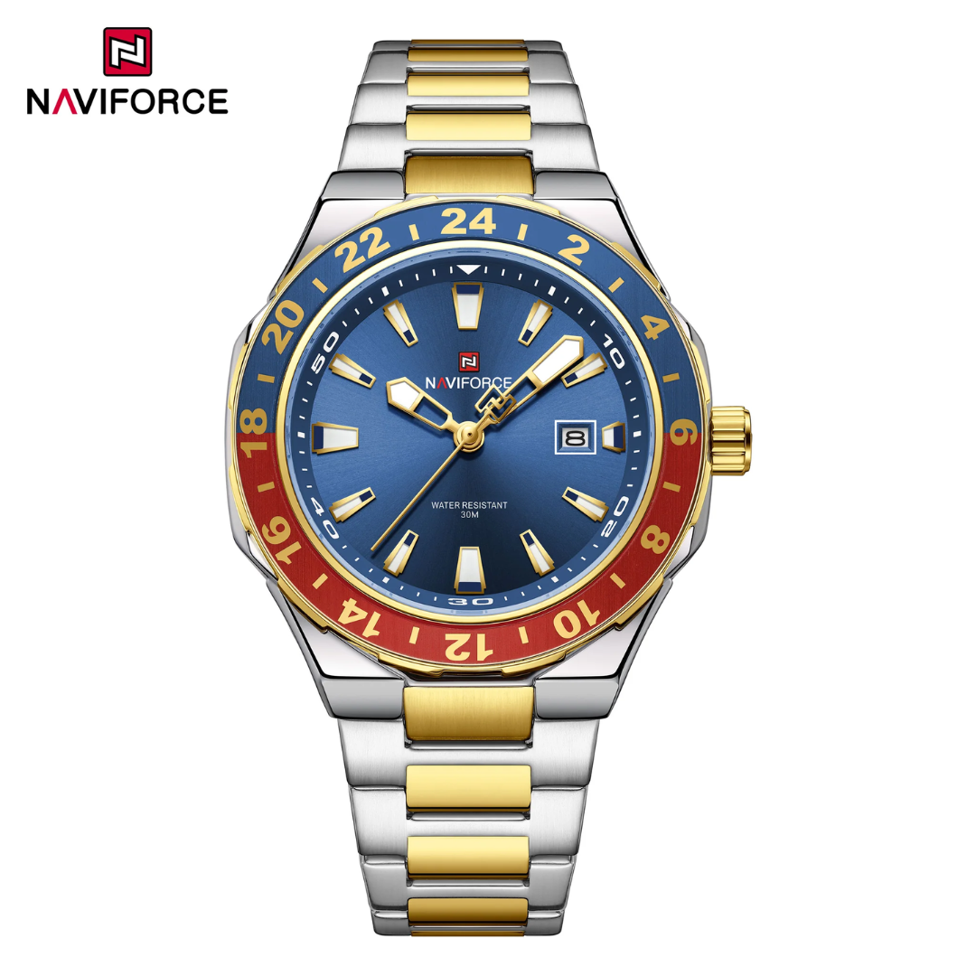 Naviforce Acero Calendario Ref NF9249