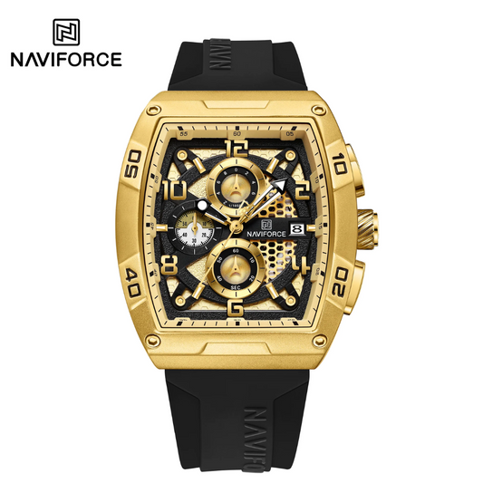 NavifNaviforce Silicona Cronógrafo Ref NF8052