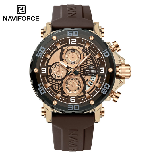 Naviforce Goma Cronógrafo Ref NF7123