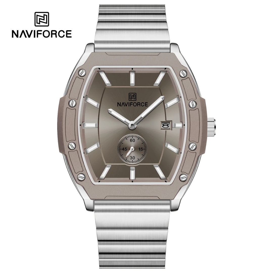 Naviforce Acero Calendario Ref NF8068