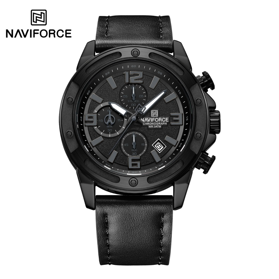 Naviforce Cuero Cronógrafo Ref NF8074