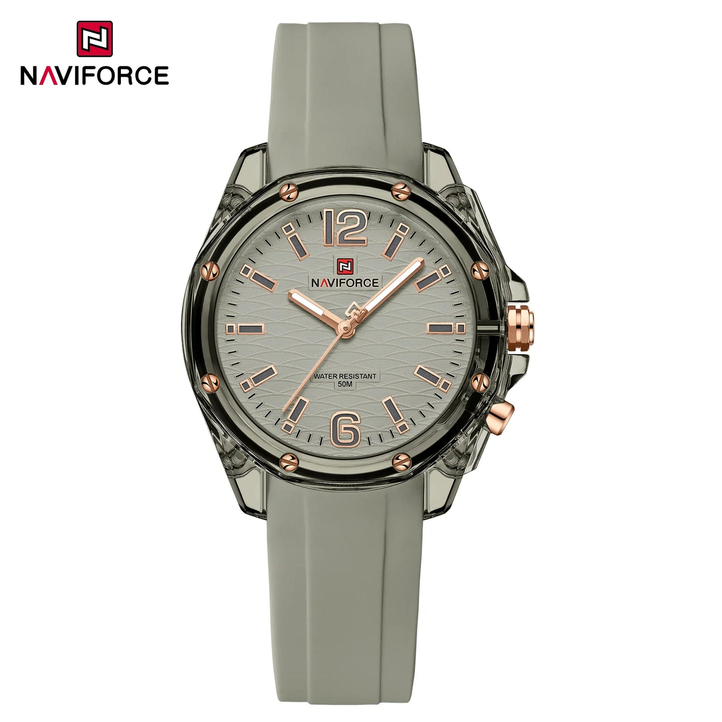 Naviforce Dama Silicona Análogo Ref NF6103
