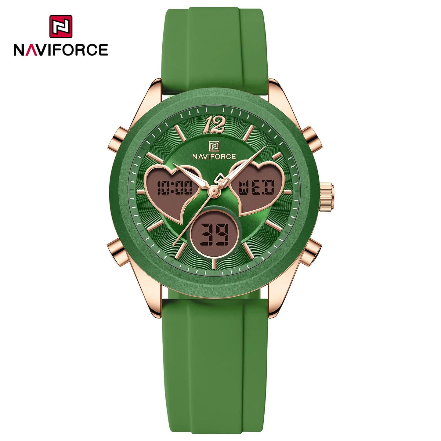 Naviforce Goma Doble Hora Dama Ref Nf5045T