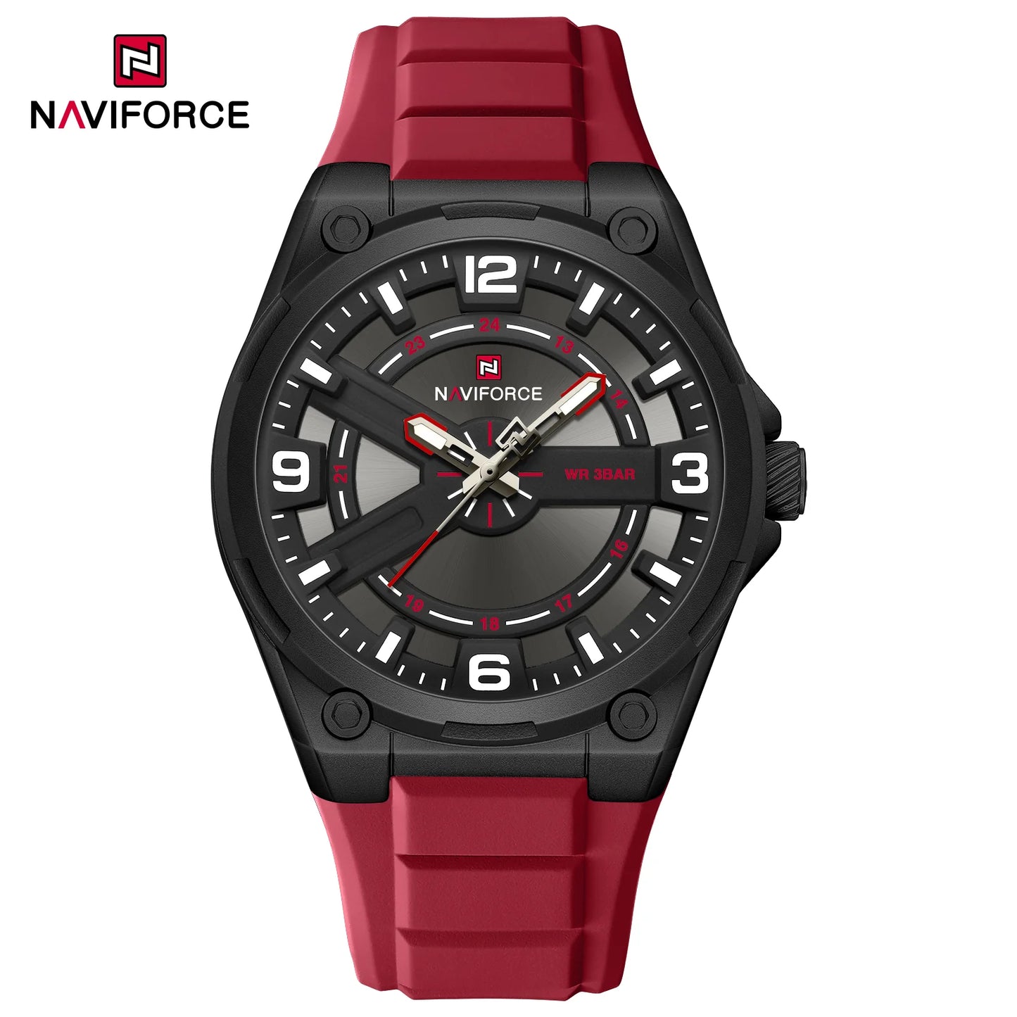 Naviforce Análogo Silicona Ref NF9260