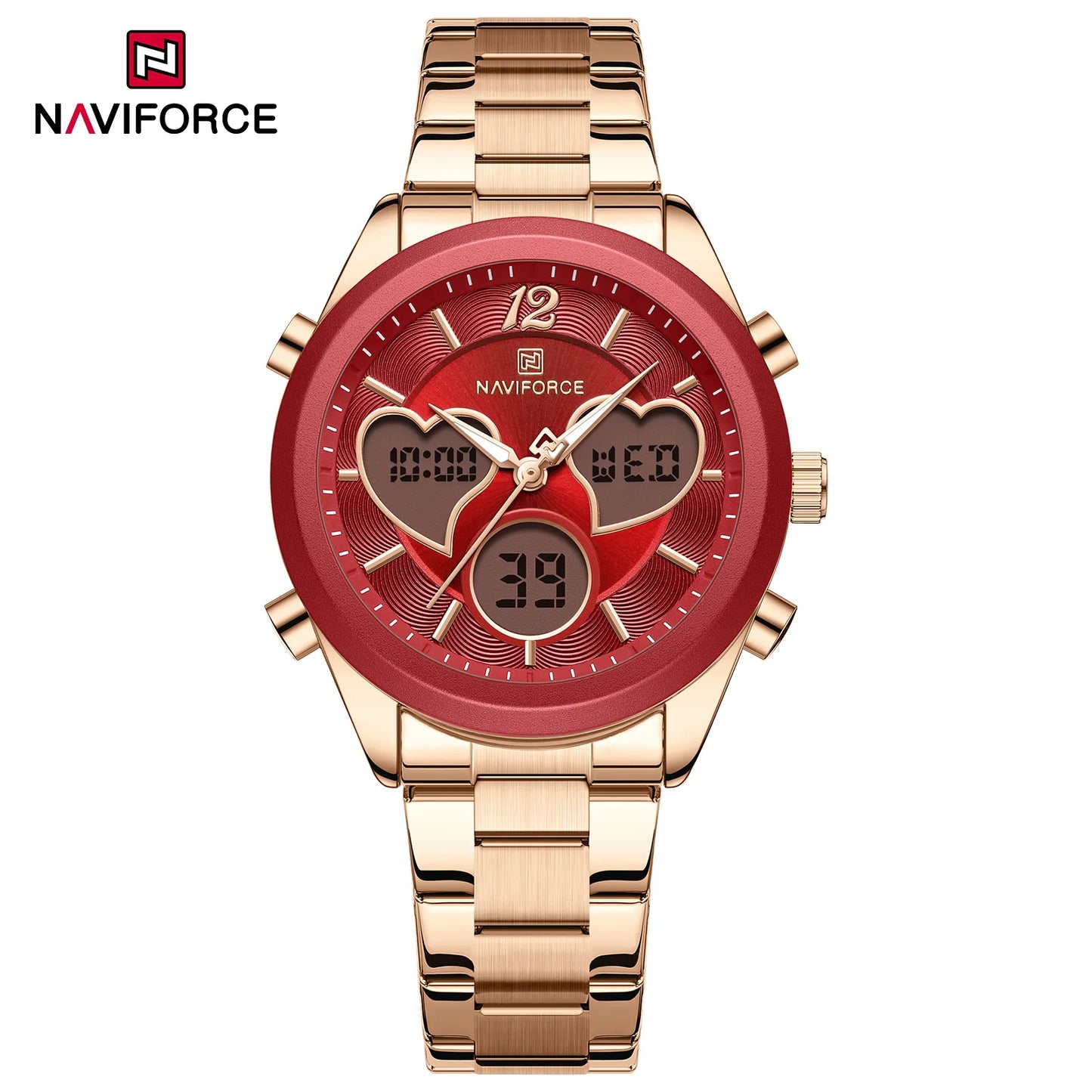 Naviforce Acero Doble Hora Ref NF5045S