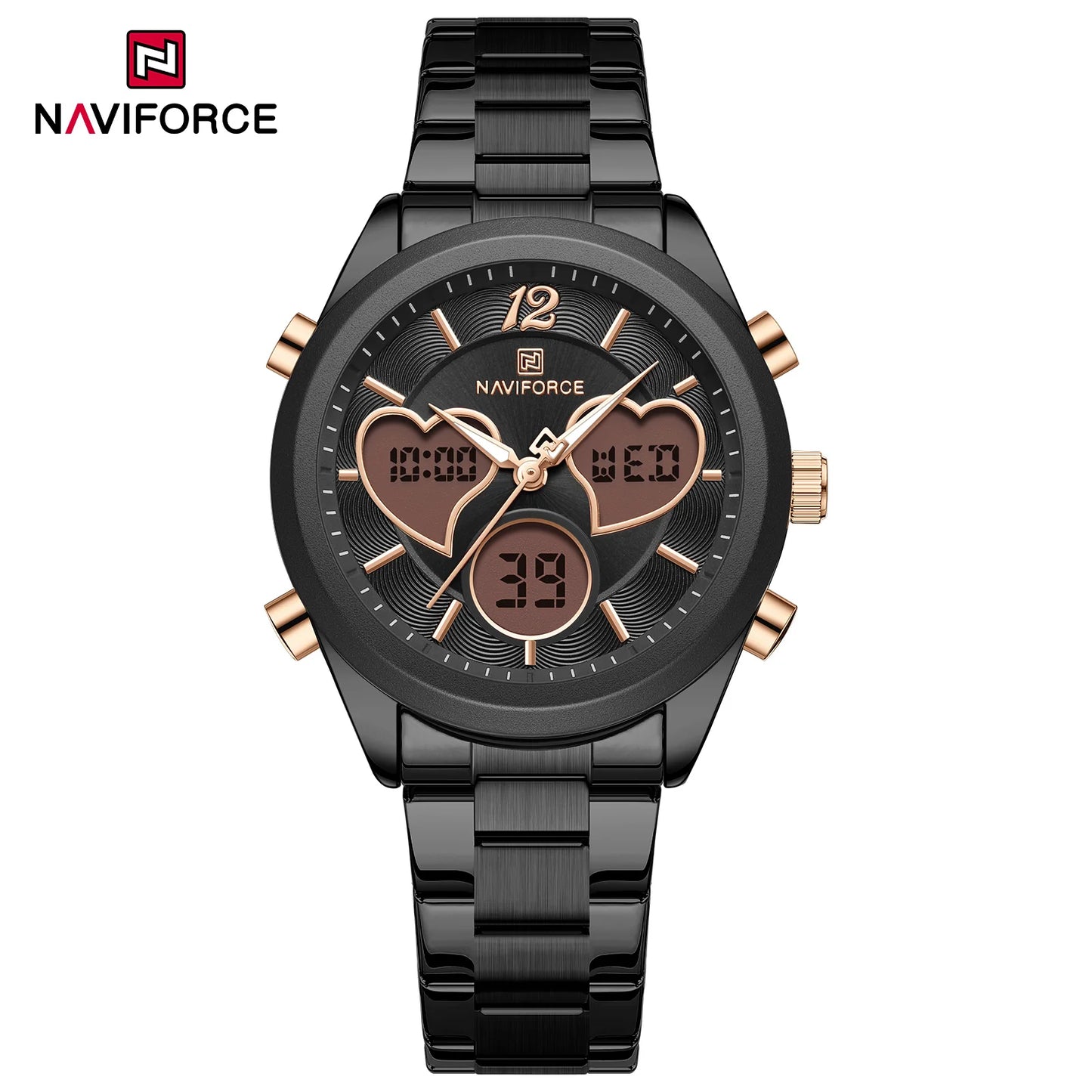 Naviforce Acero Doble Hora Ref NF5045S