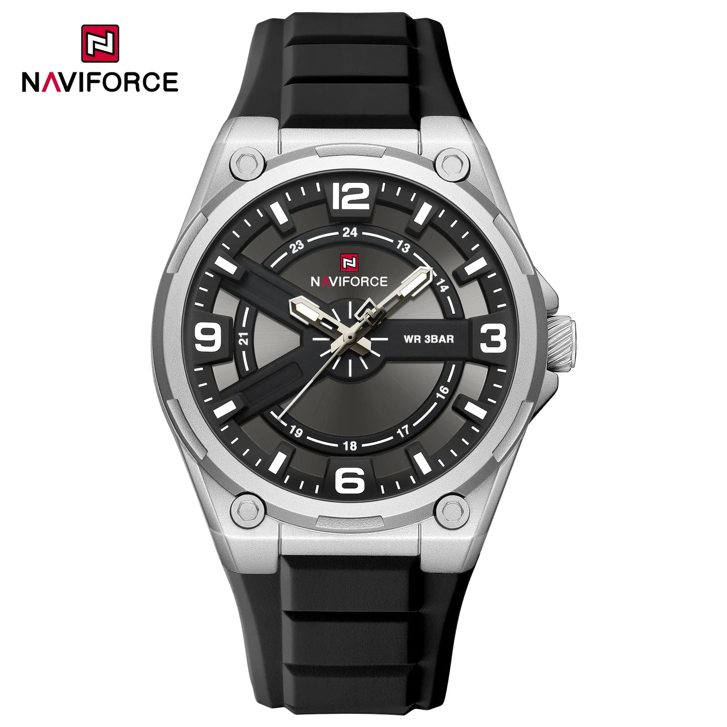 Naviforce Análogo Silicona Ref NF9260