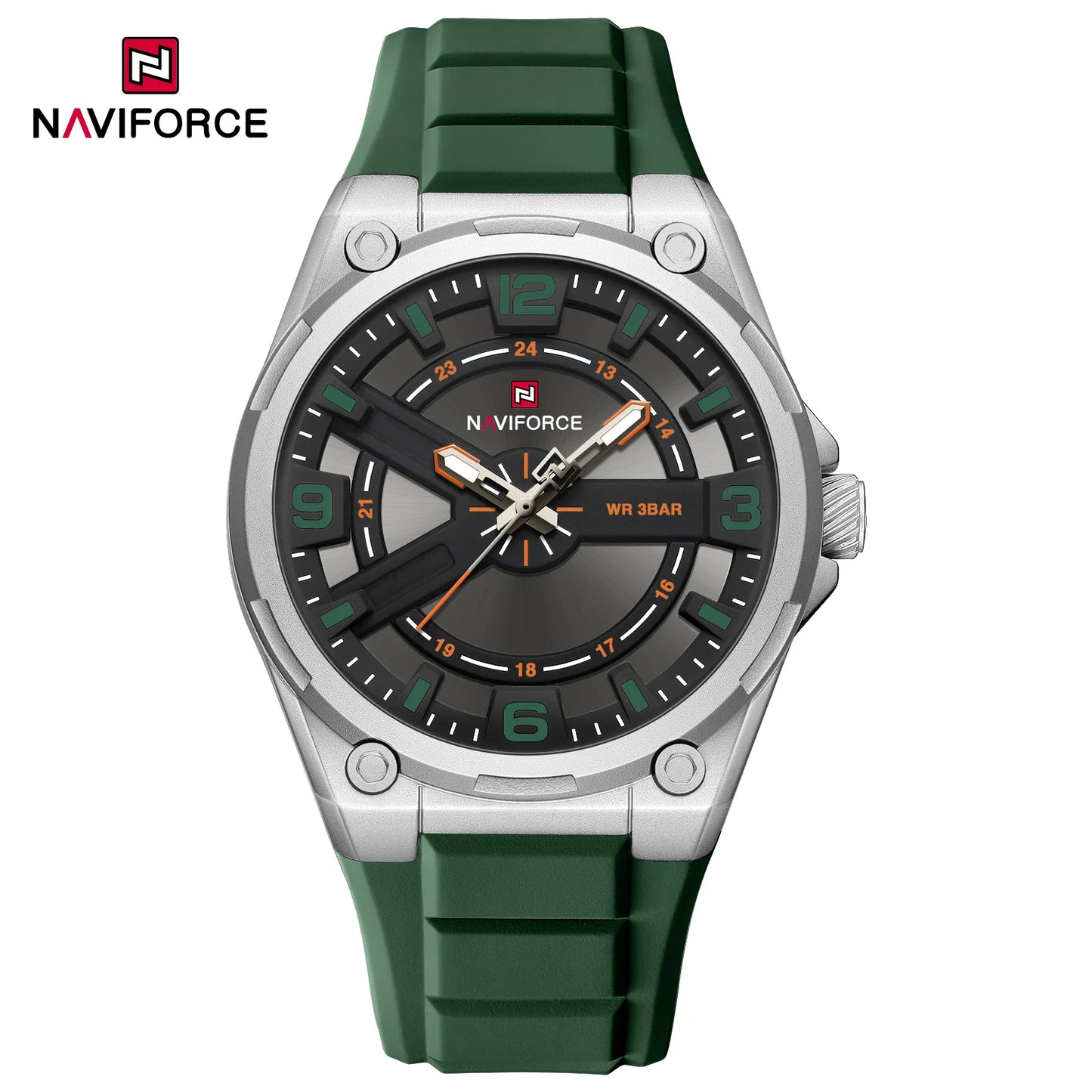 Naviforce Análogo Silicona Ref NF9260