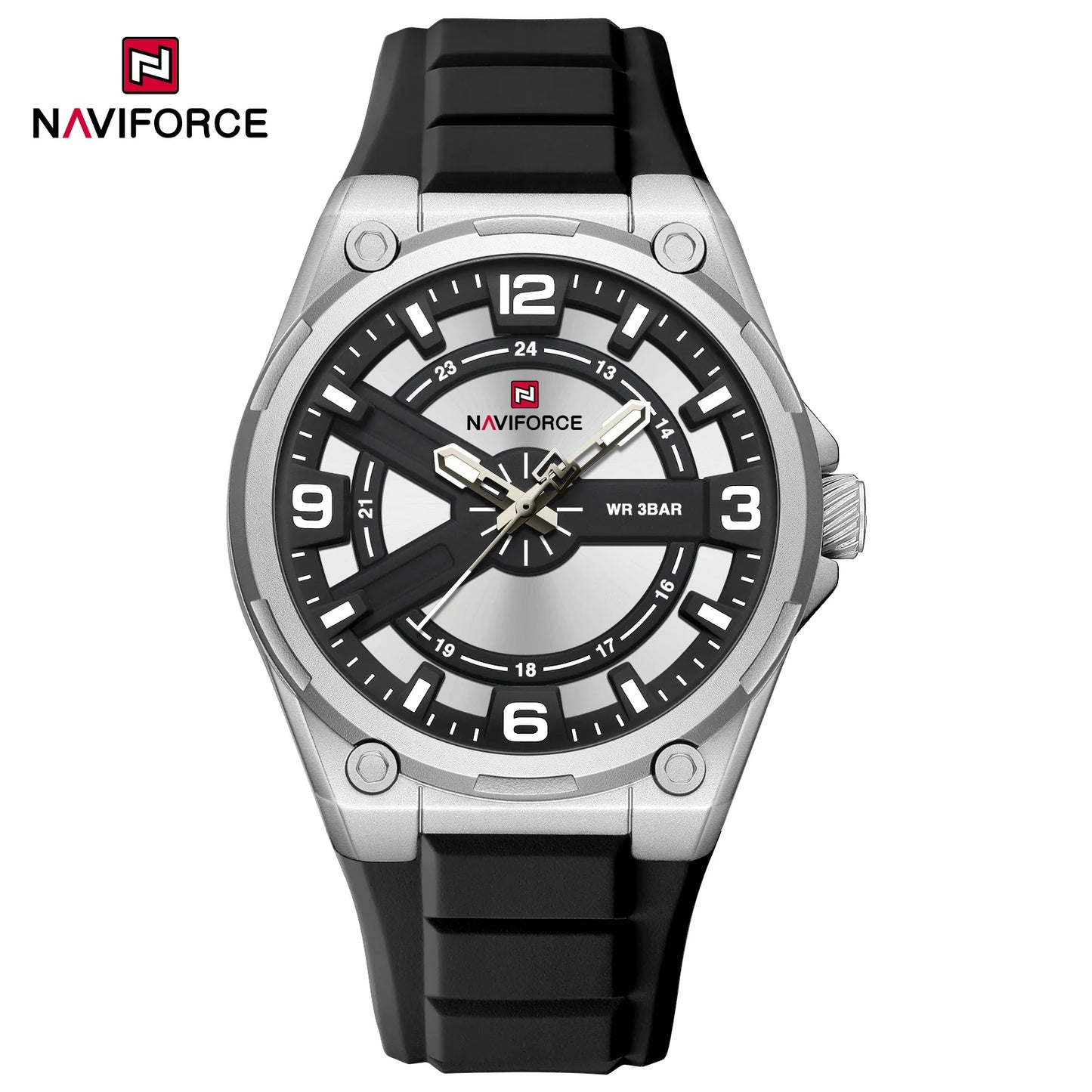 Naviforce Análogo Silicona Ref NF9260