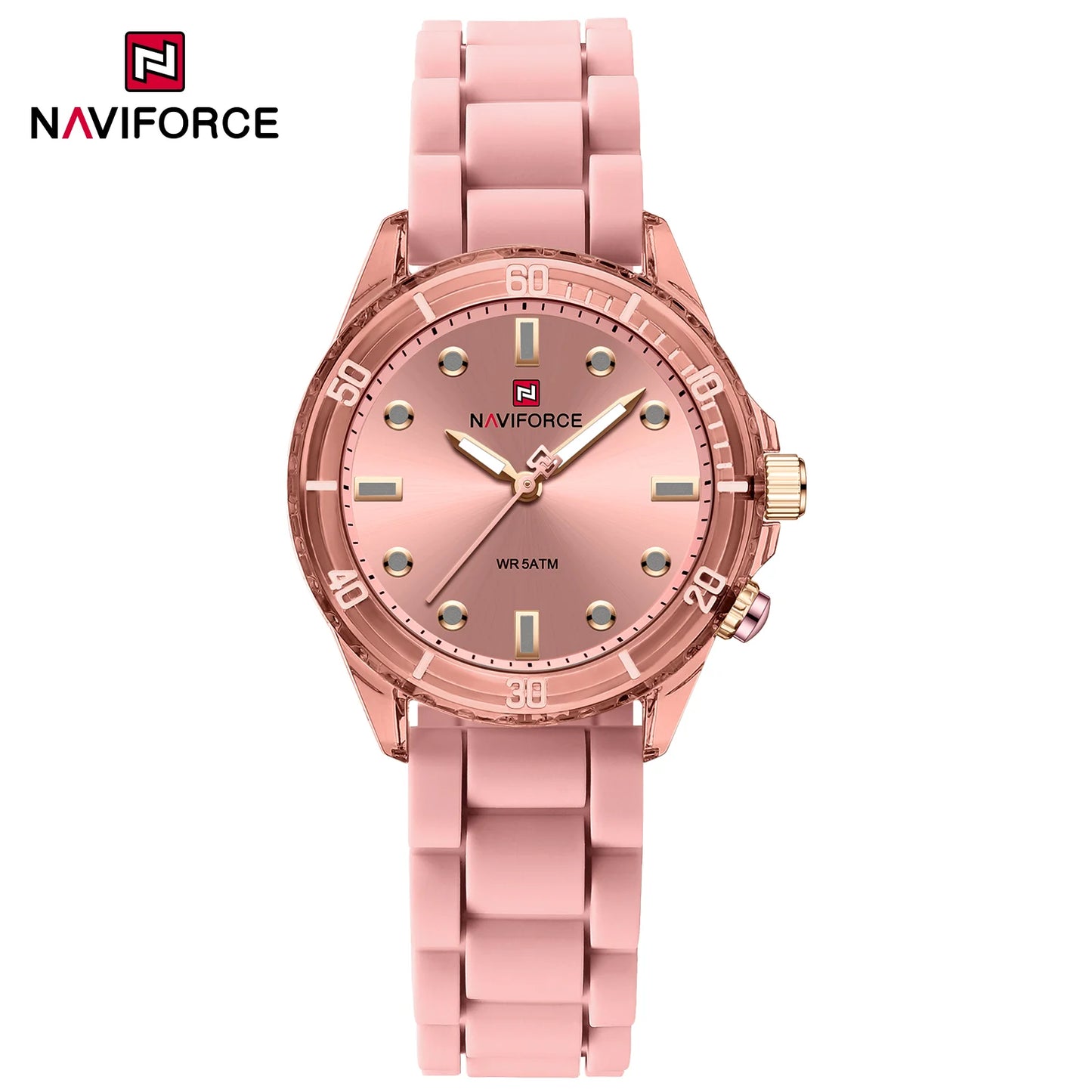Naviforce Silicona Análogo Dama NF7115