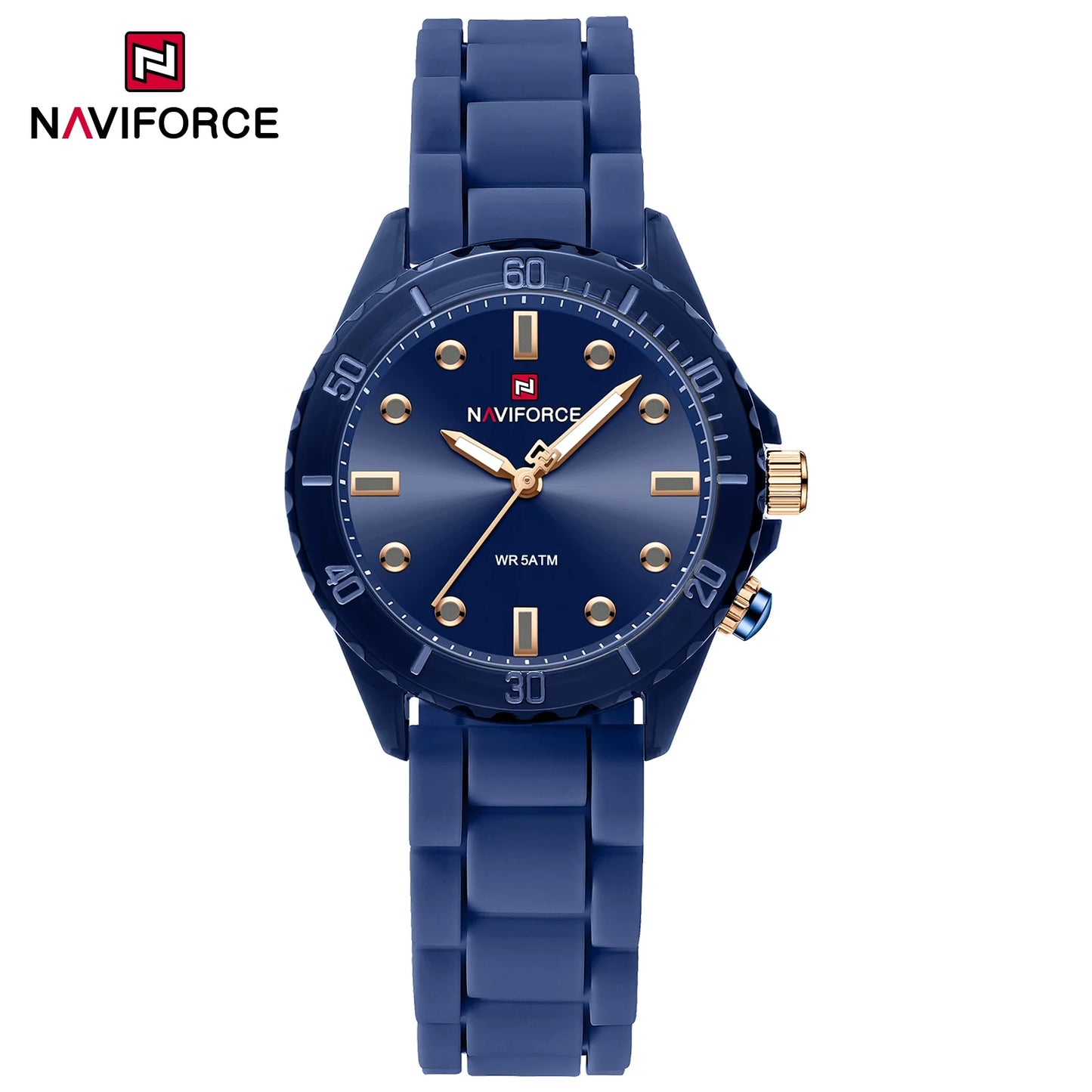 Naviforce Silicona Análogo Dama NF7115