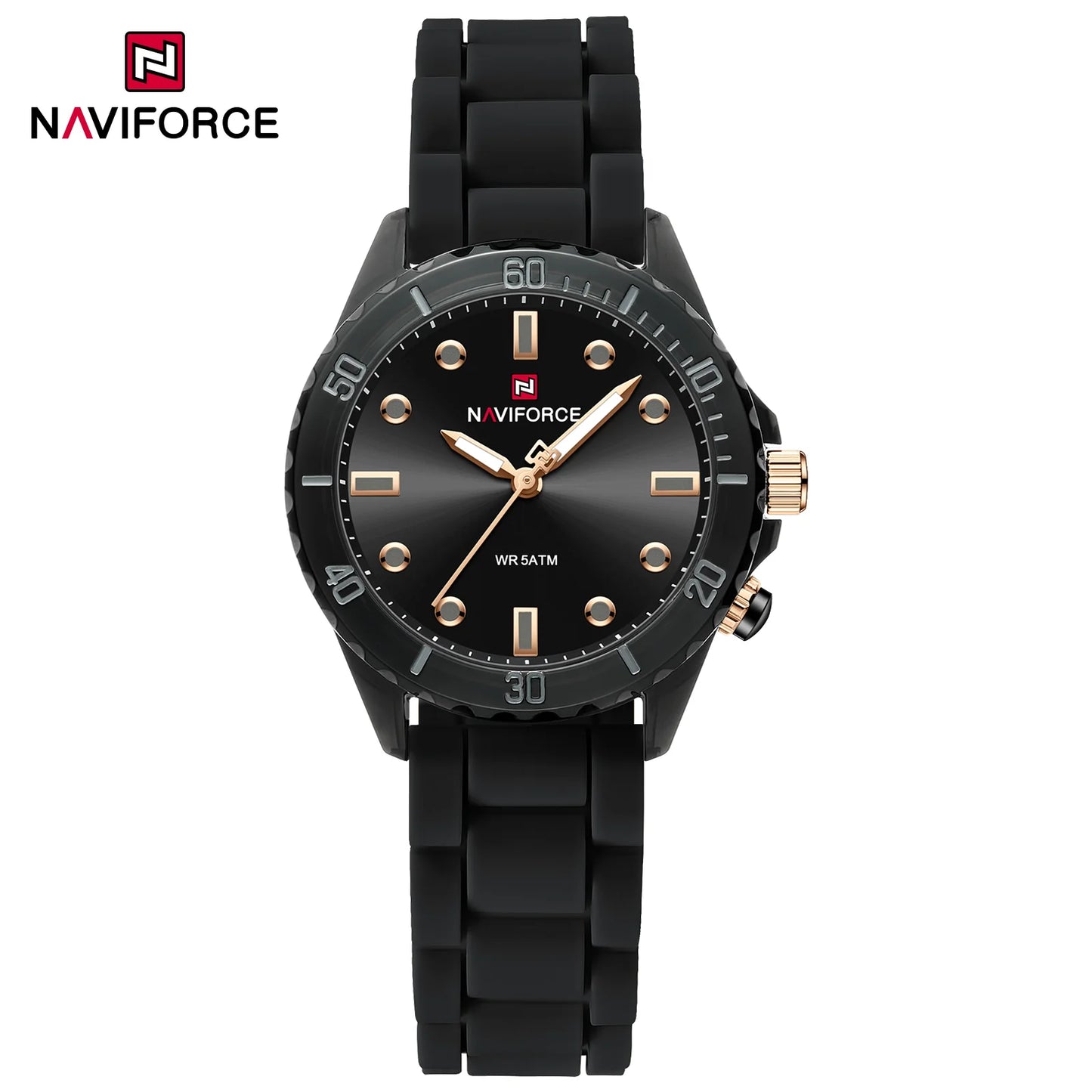 Naviforce Silicona Análogo Dama NF7115