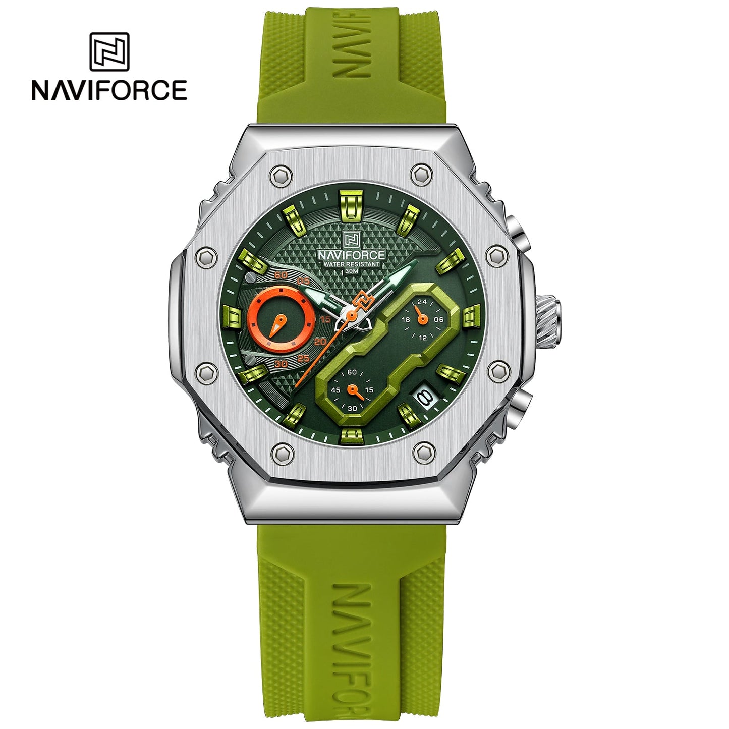 Naviforce Análogo Funcional Silicona Ref NF8035L