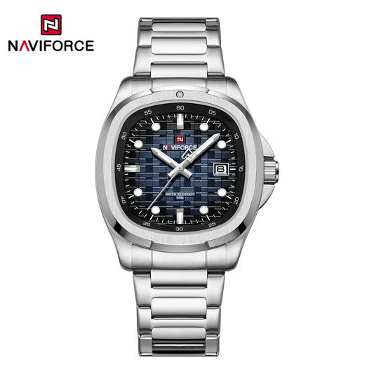 Naviforce Analogo  Acero Hombre Ref NF9240