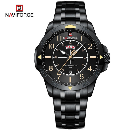 Naviforce Acero Calendario Ref NF9204S