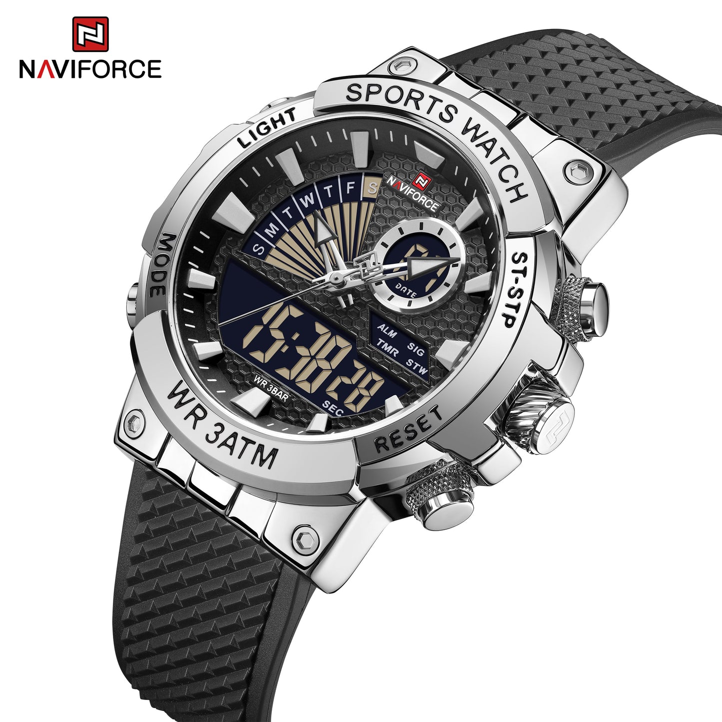 Naviforce Goma Doble Hora Ref NF9219T