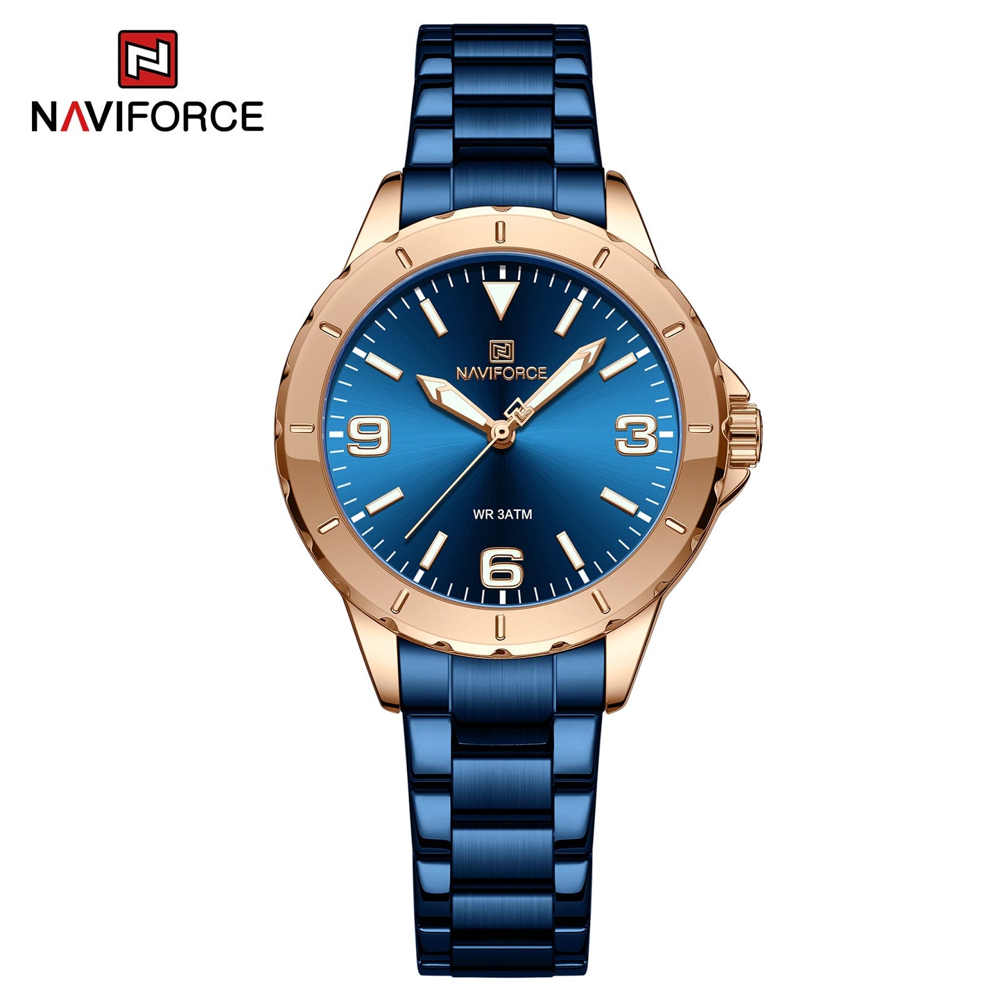 Naviforce Dama Acero Análogo Ref NF5022