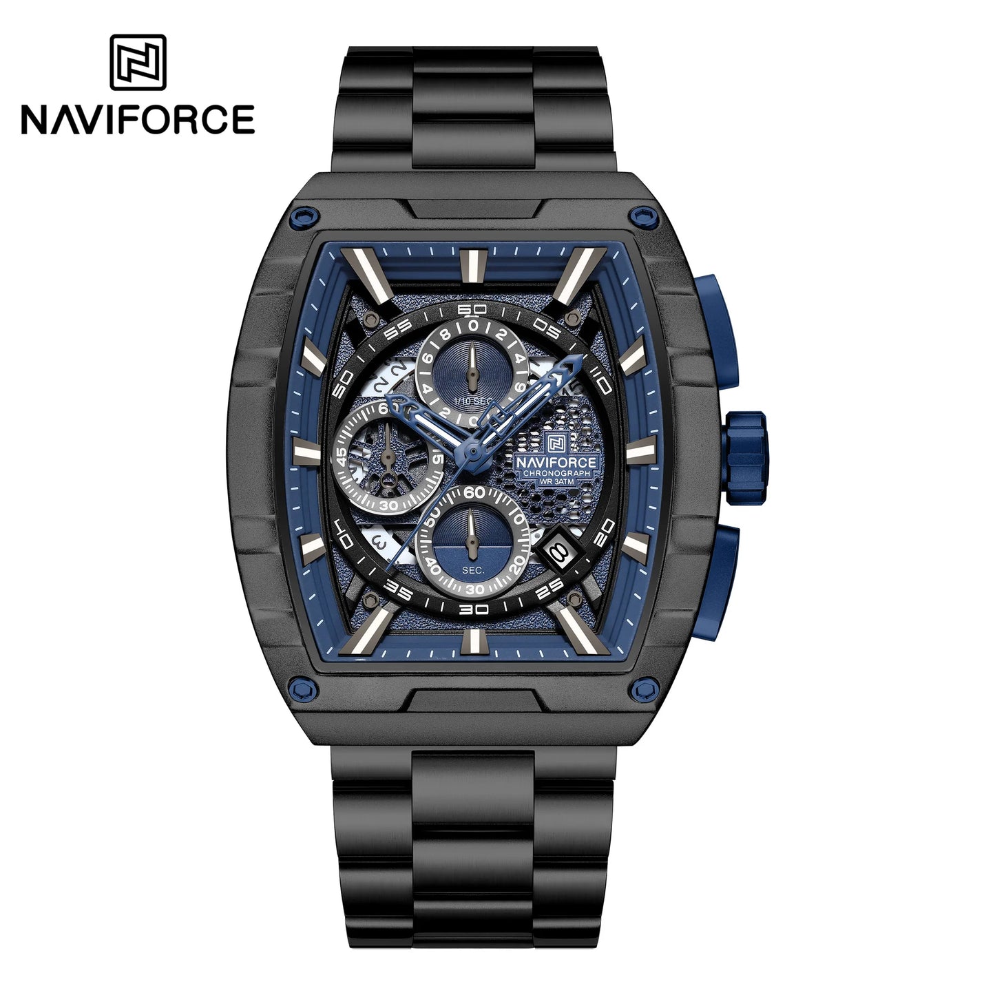 Naviforce Acero Cronógrafo Ref NF8066