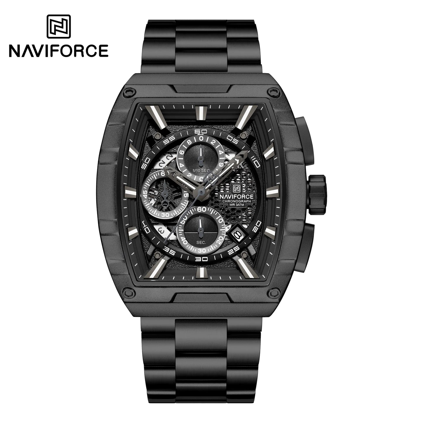 Naviforce Acero Cronógrafo Ref NF8066