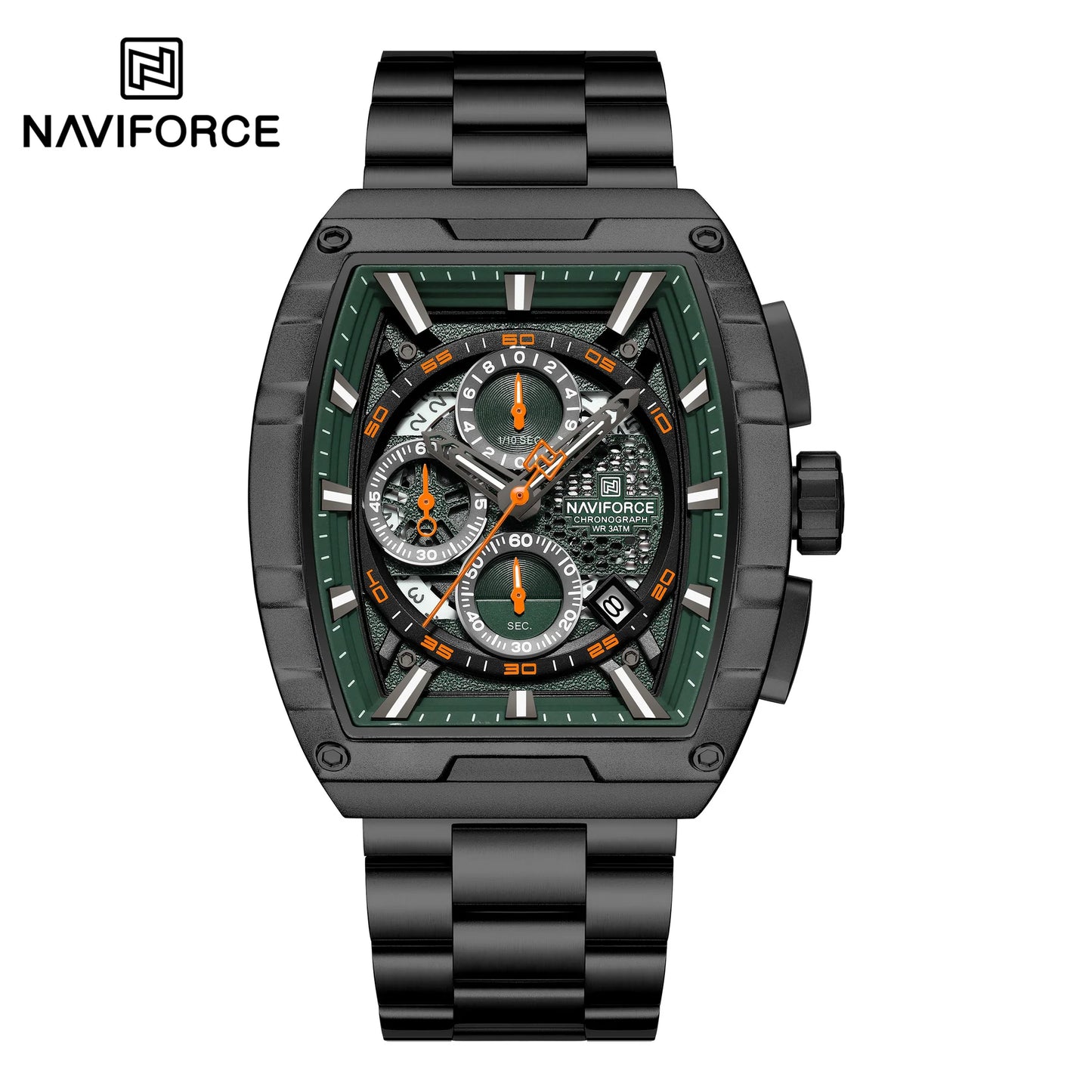 Naviforce Acero Cronógrafo Ref NF8066