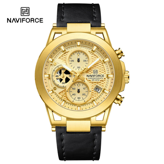 Naviforce Cronógrafo Cuero Hombre REF NF8073