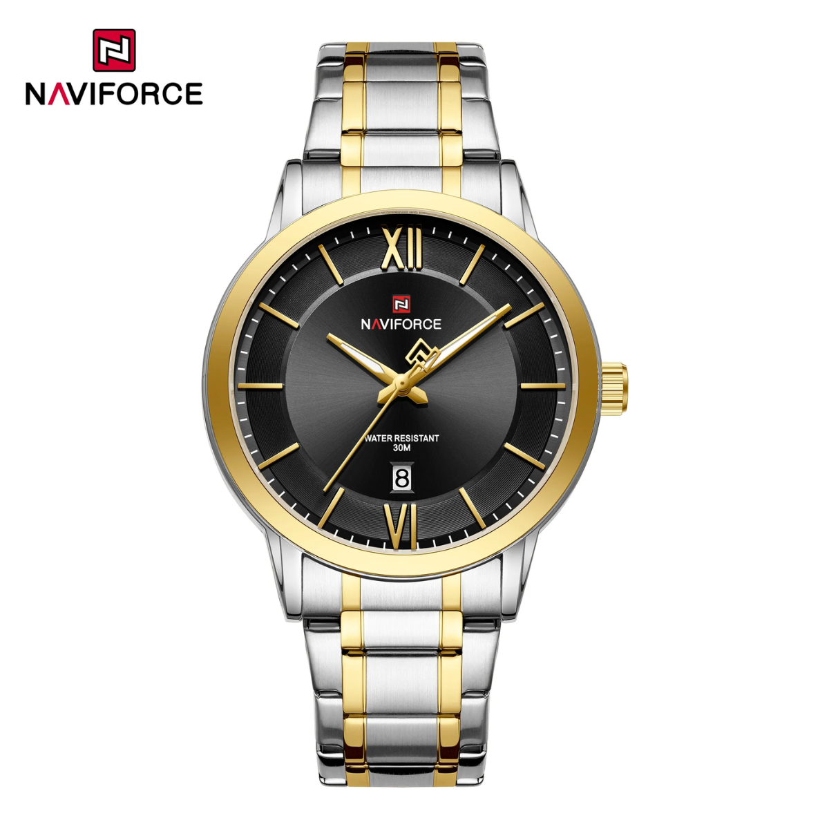 Naviforce Acero Calendario Ref NF9254