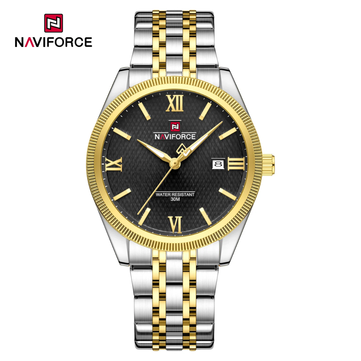 Naviforce Acero Calendario Ref NF9282