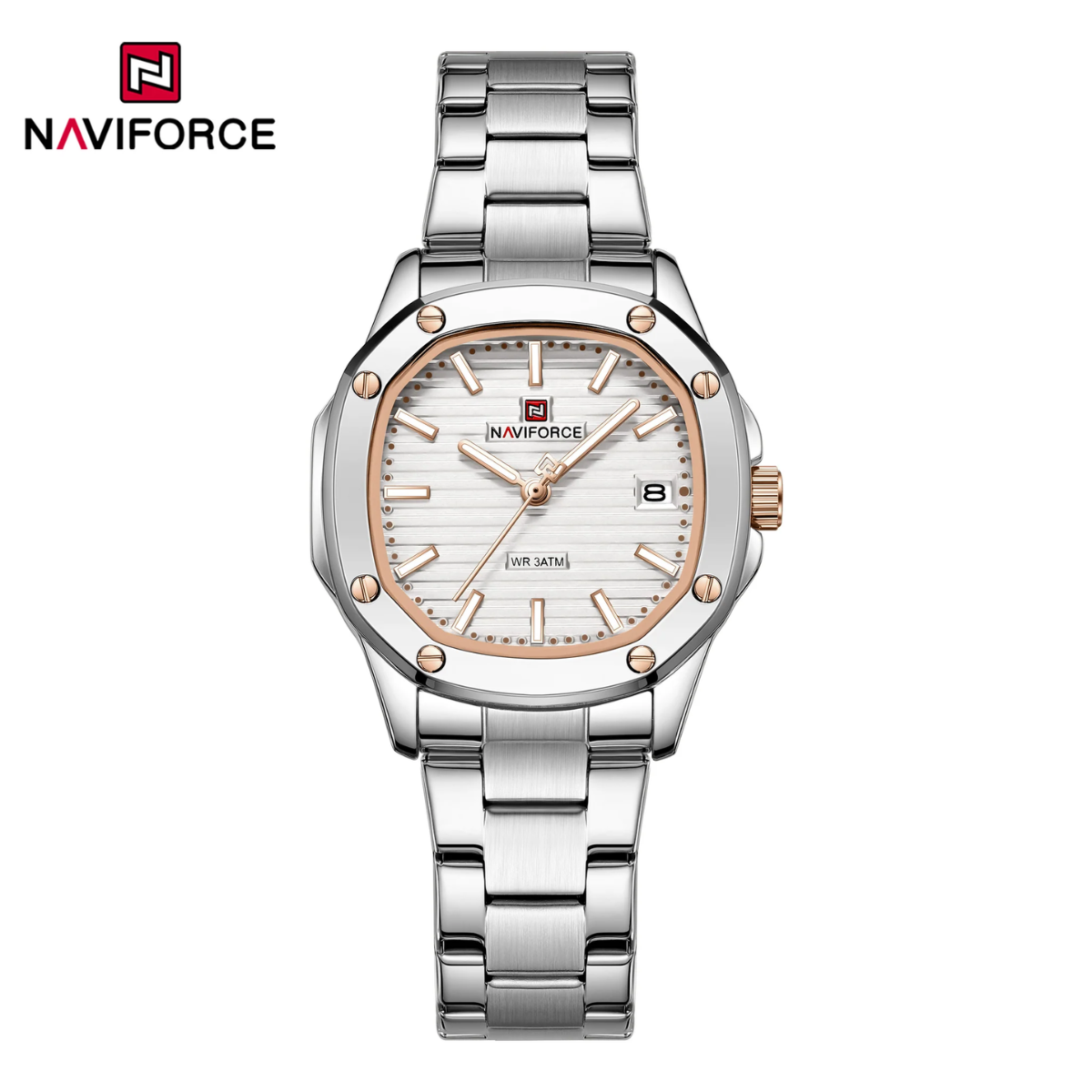 Naviforce Dama Acero Calendario Ref NF5069S