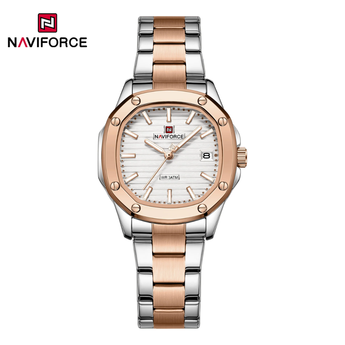 Naviforce Dama Acero Calendario Ref NF5069S