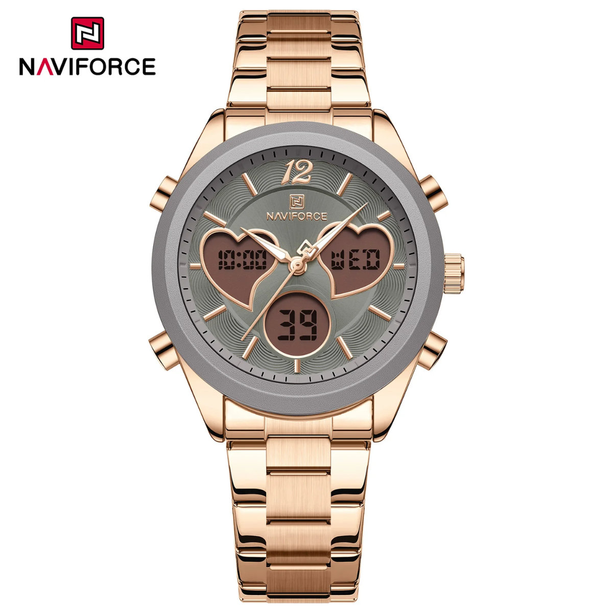 Naviforce Acero Doble Hora Ref NF5045S