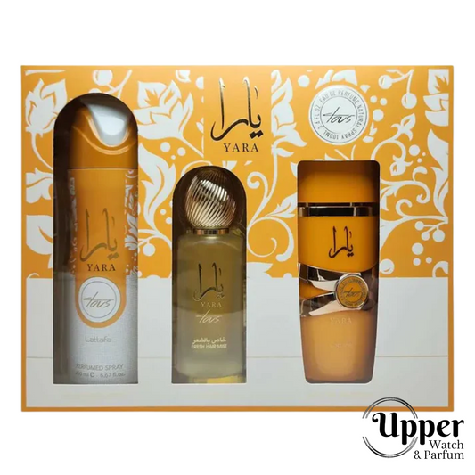 Lataffa  Estuche  Yara Tous Dama  100 ML 3 Piezas.