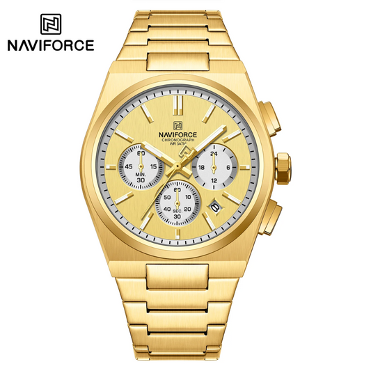 Naviforce Cronógrafo Funcional Acero Hombre  Ref NF8048G