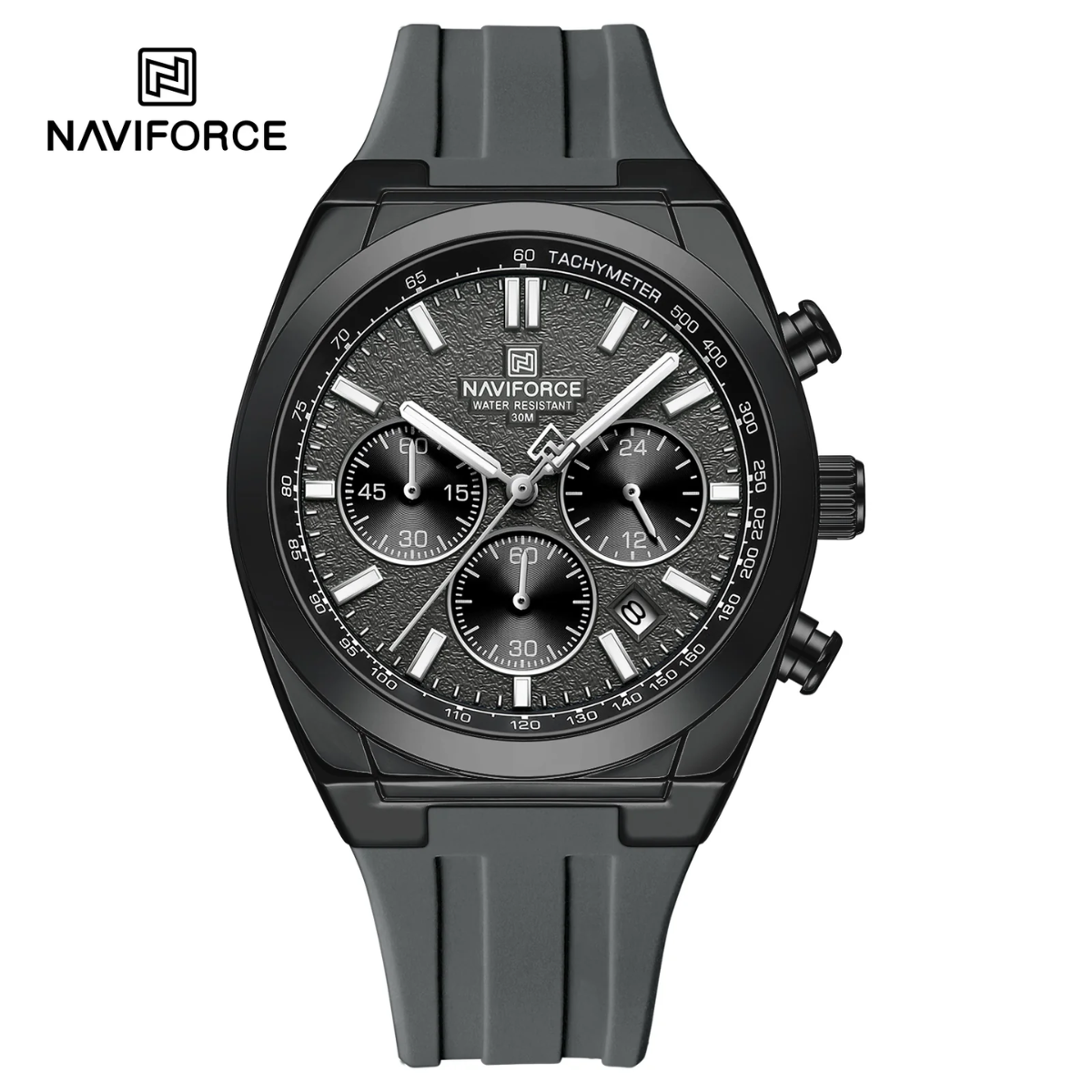 Naviforce Silicona Cronógrafo Ref NF8080