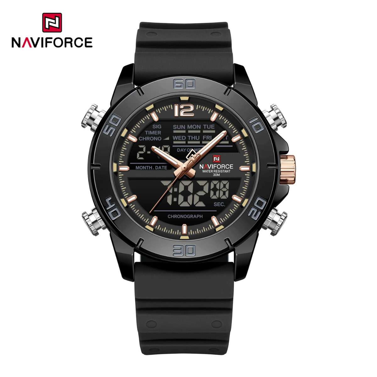 Naviforce Goma Doble Hora Ref NF9253T