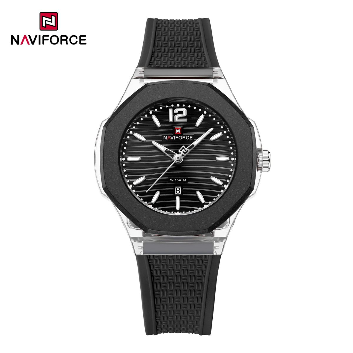 Naviforce Dama Silicona Calendario Ref N6109