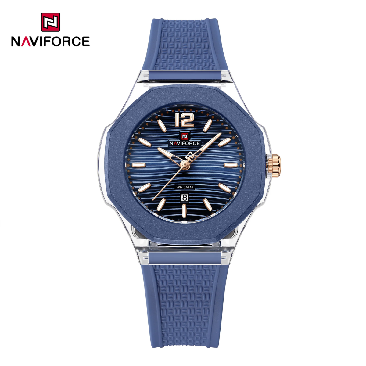 Naviforce Dama Silicona Calendario Ref N6109