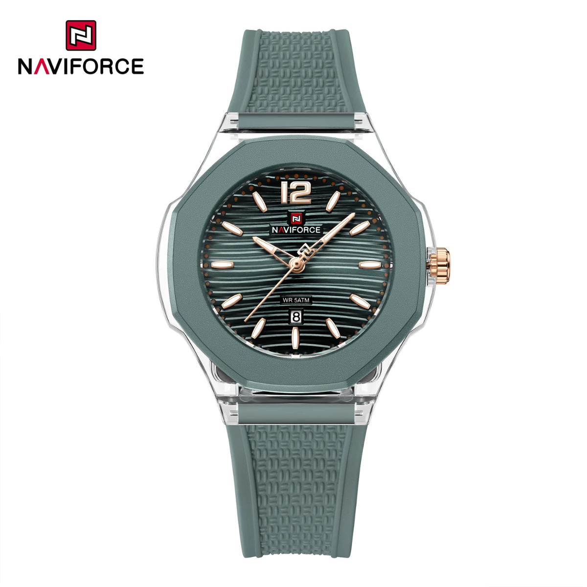 Naviforce Dama Silicona Calendario Ref N6109