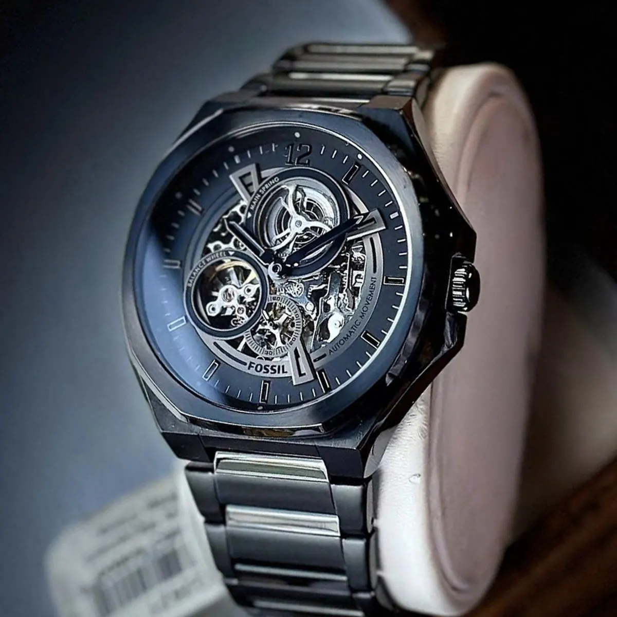 FOSSIL ACERO AUTOMATICO EVANSTON  HOMBRE REF- BQ26211