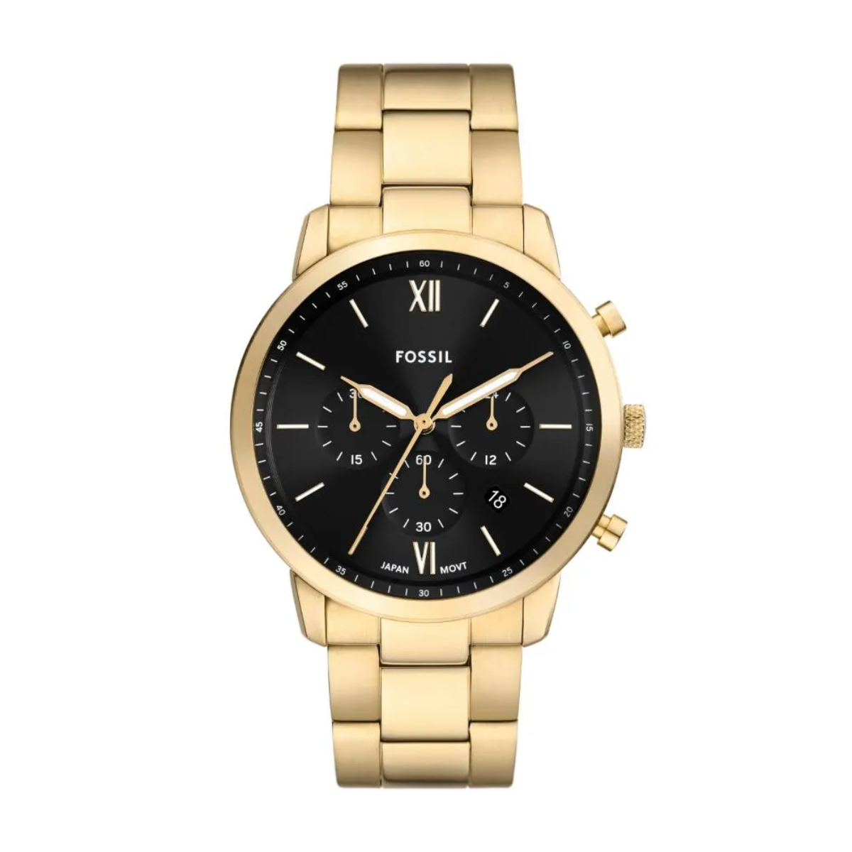 FOSSIL CRONOGRAFO  DORADO HOMBRE   REF FS6093