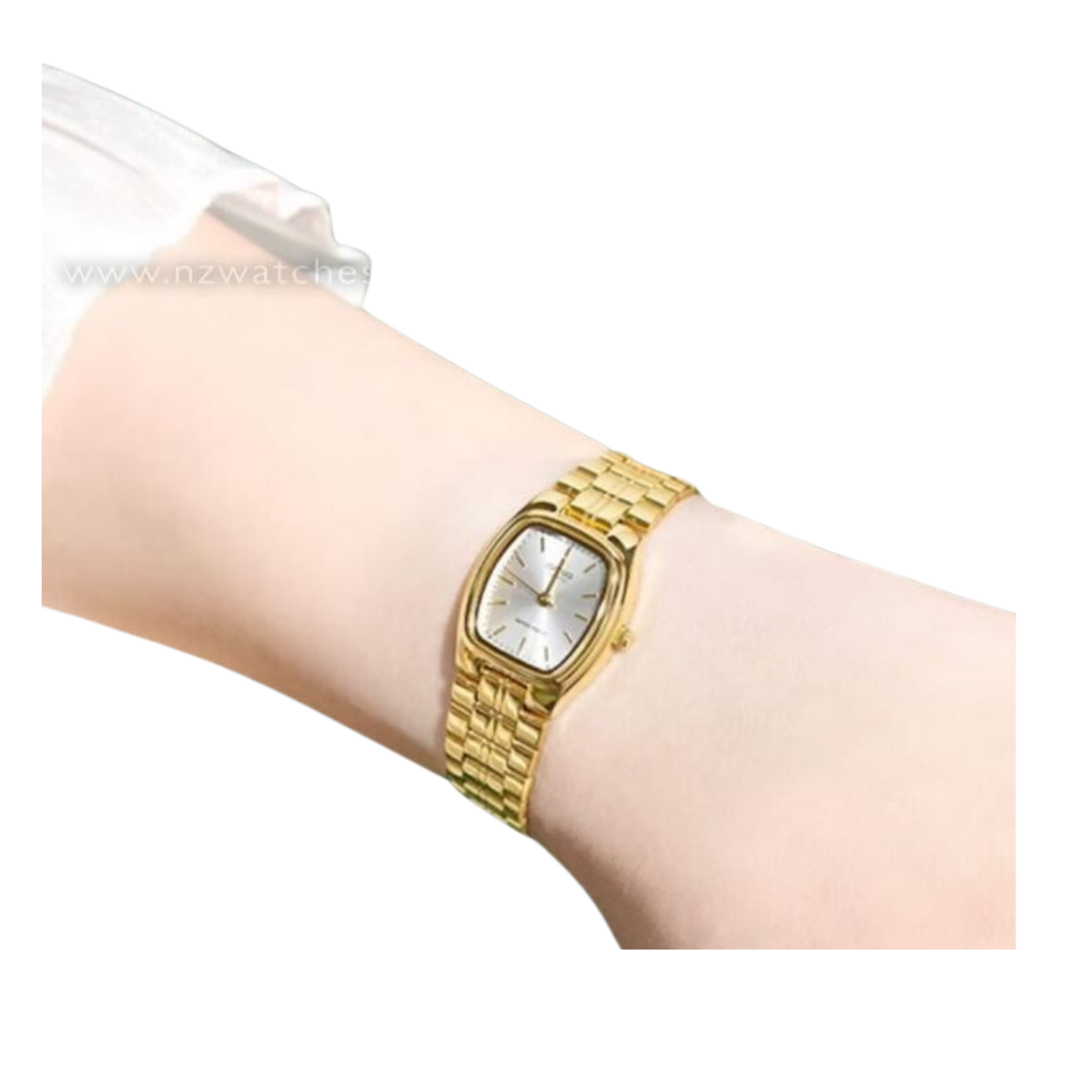 CASIO ACERO DORADO DAMA REF: LTP-1169N-7ARDF -BLANCO
