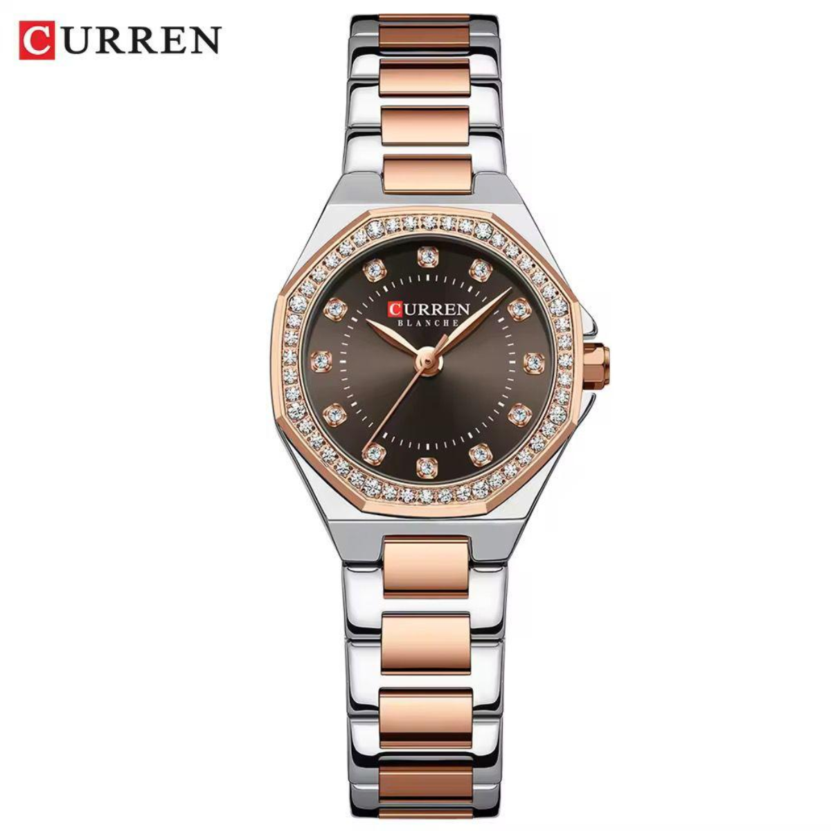 CURREN ACERO DAMA REF C9100L