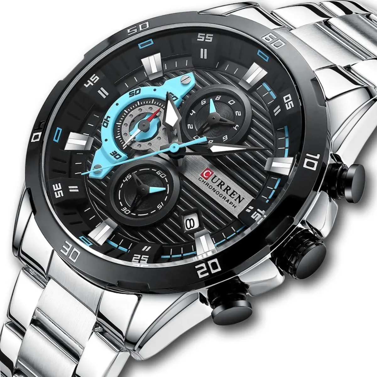 CURREN ACERO HOMBRE REF M-8402