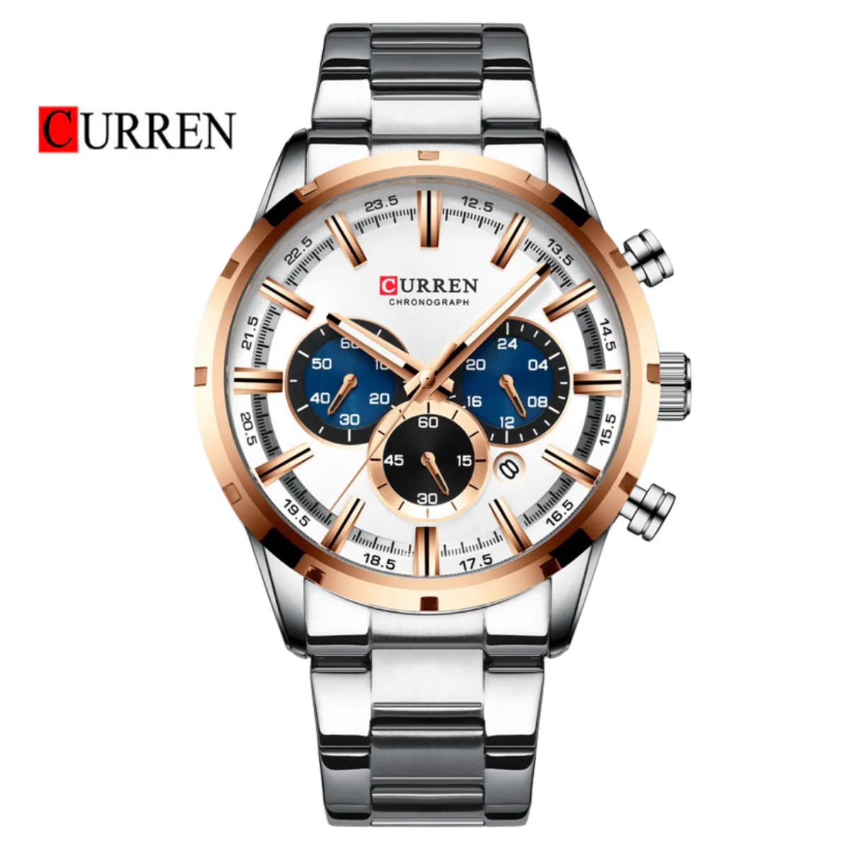 CURREN ACERO HOMBRE REF M-8355