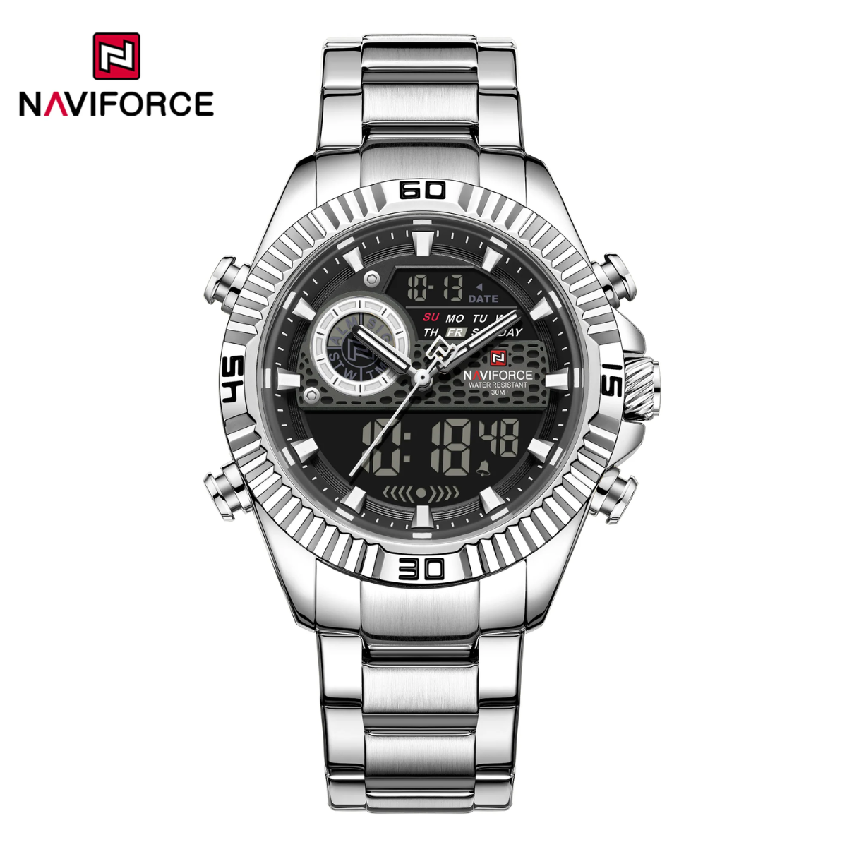 Naviforce Acero Doble Hora Ref NF9262S