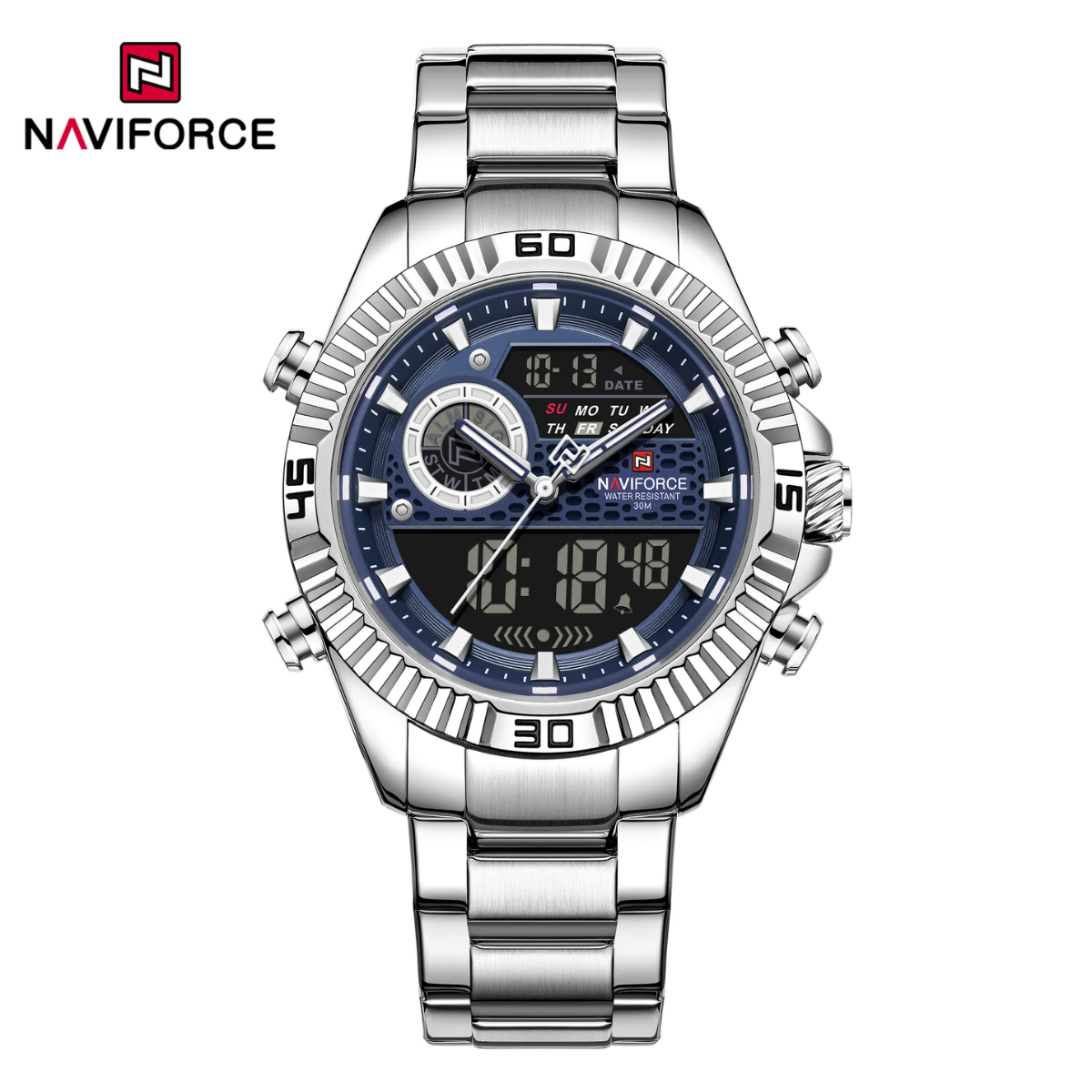 Naviforce Acero Doble Hora Ref NF9262S